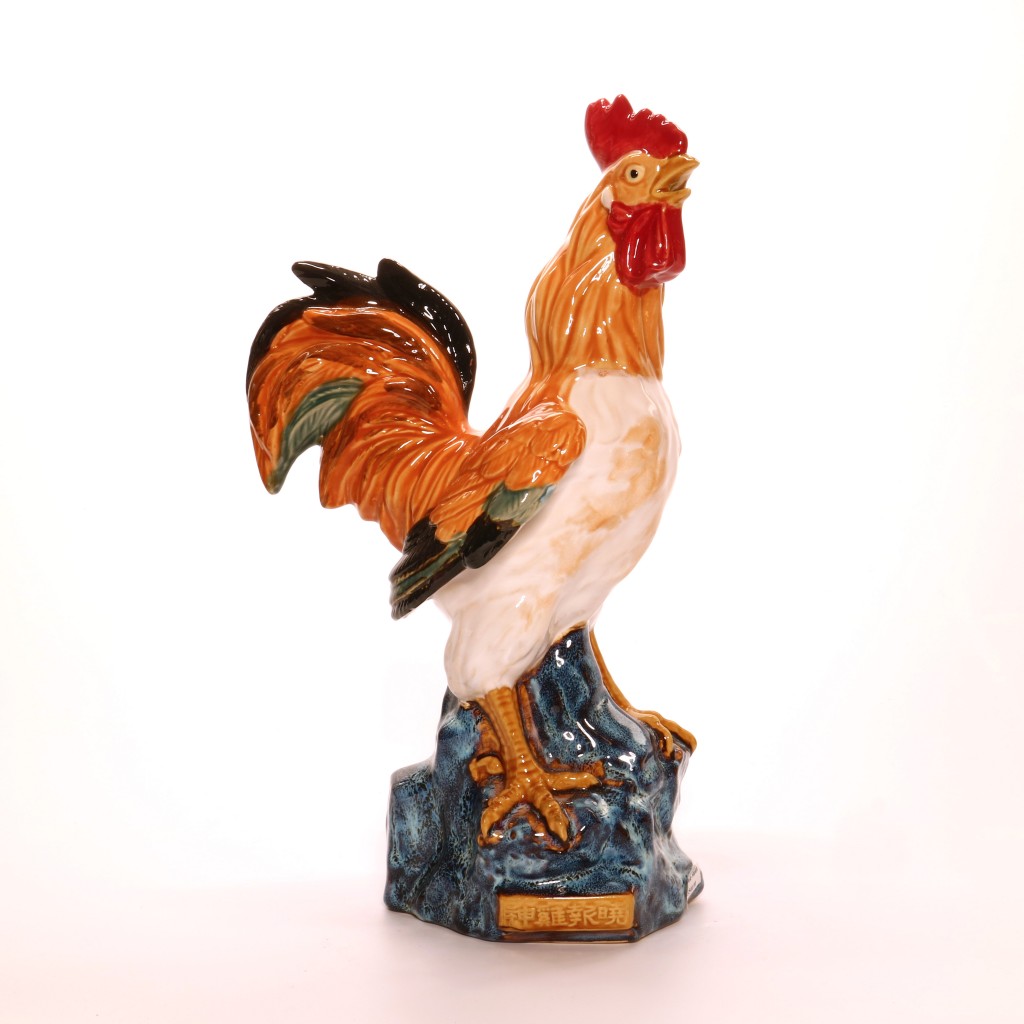 石湾陶瓷-神鸡报晓